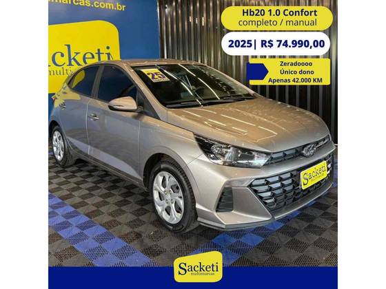 HYUNDAI HB20 1.0 12V FLEX COMFORT PLUS MANUAL